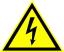 Знак "Опасность поражения электрическим током"